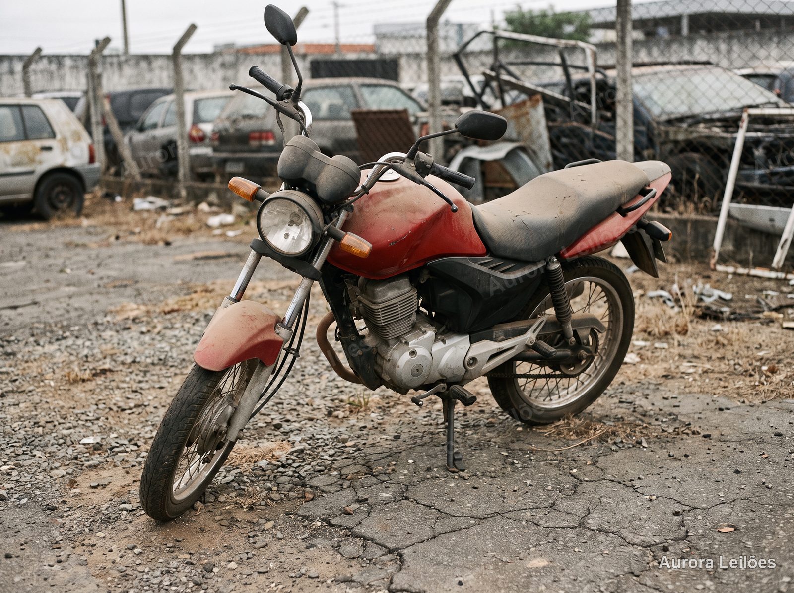Motocicleta 160cc, 2020, vermelha
