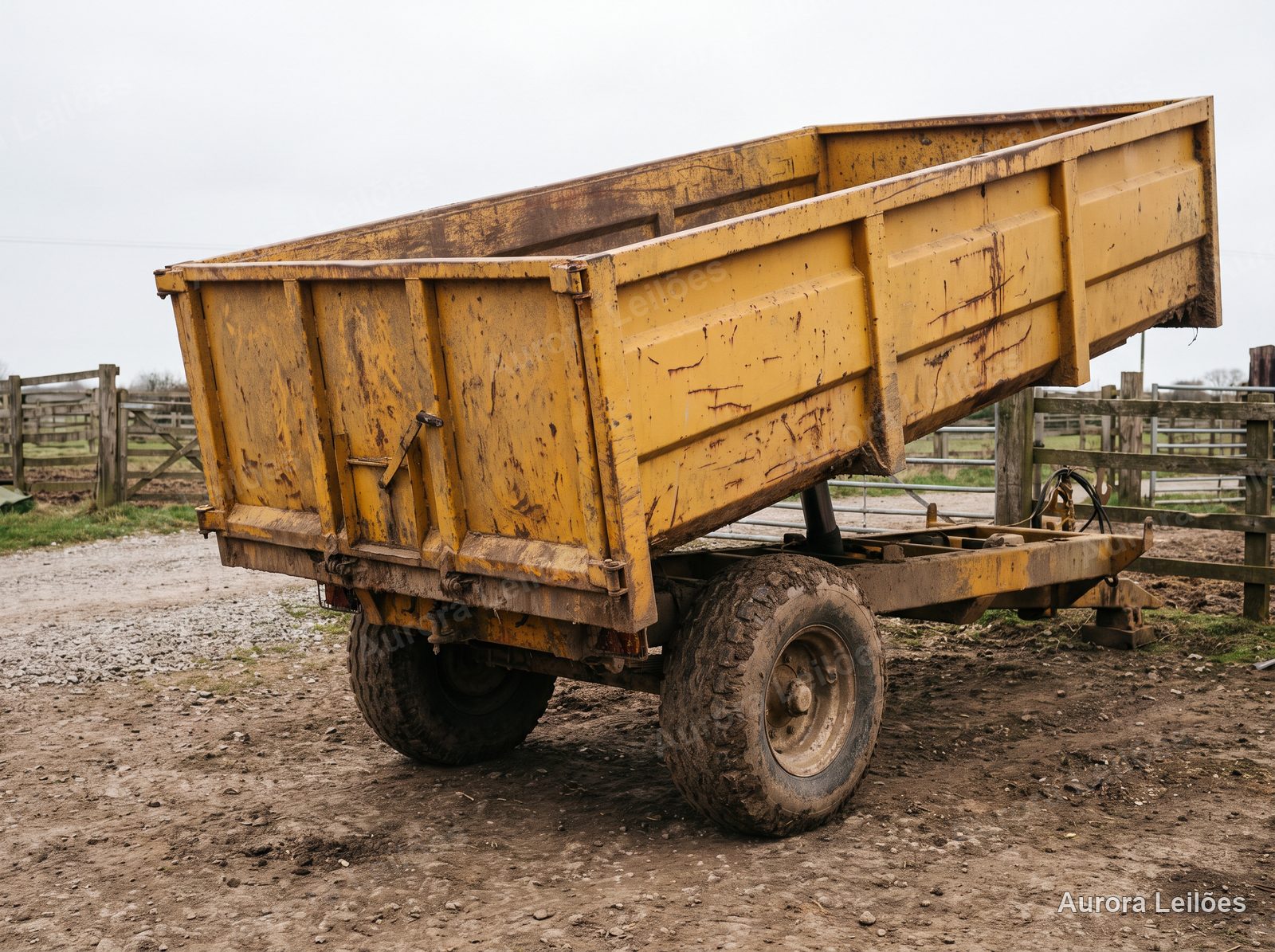 Carreta agrícola basculante 6 toneladas